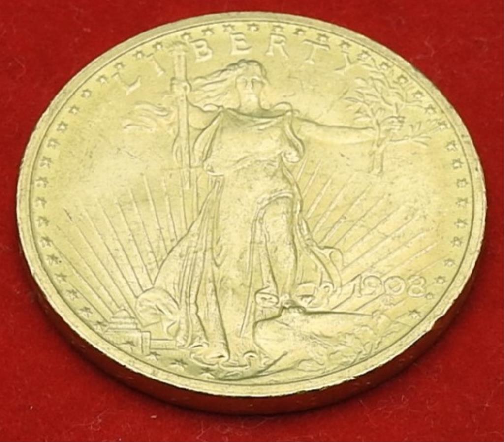 1908 $20 U.S. Gold Coin (1 of 2)