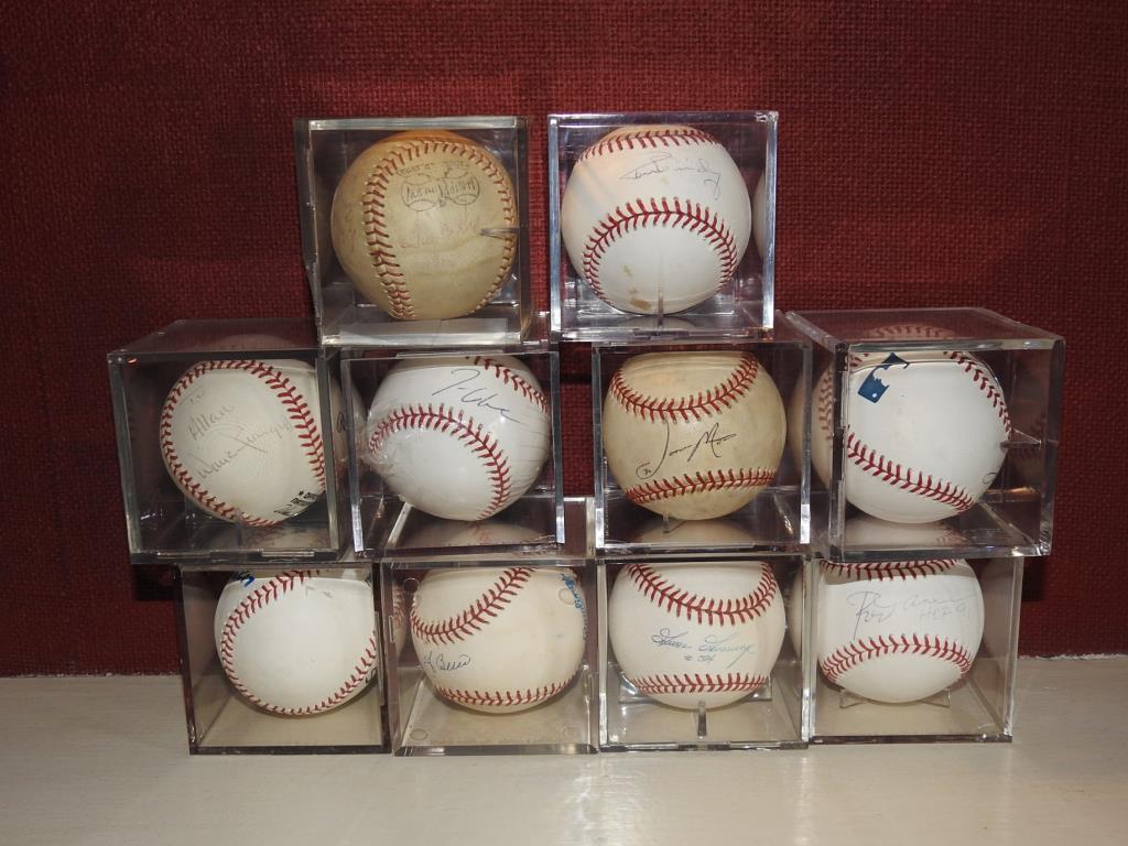 Signed MLB Baseballs (1 of 19)