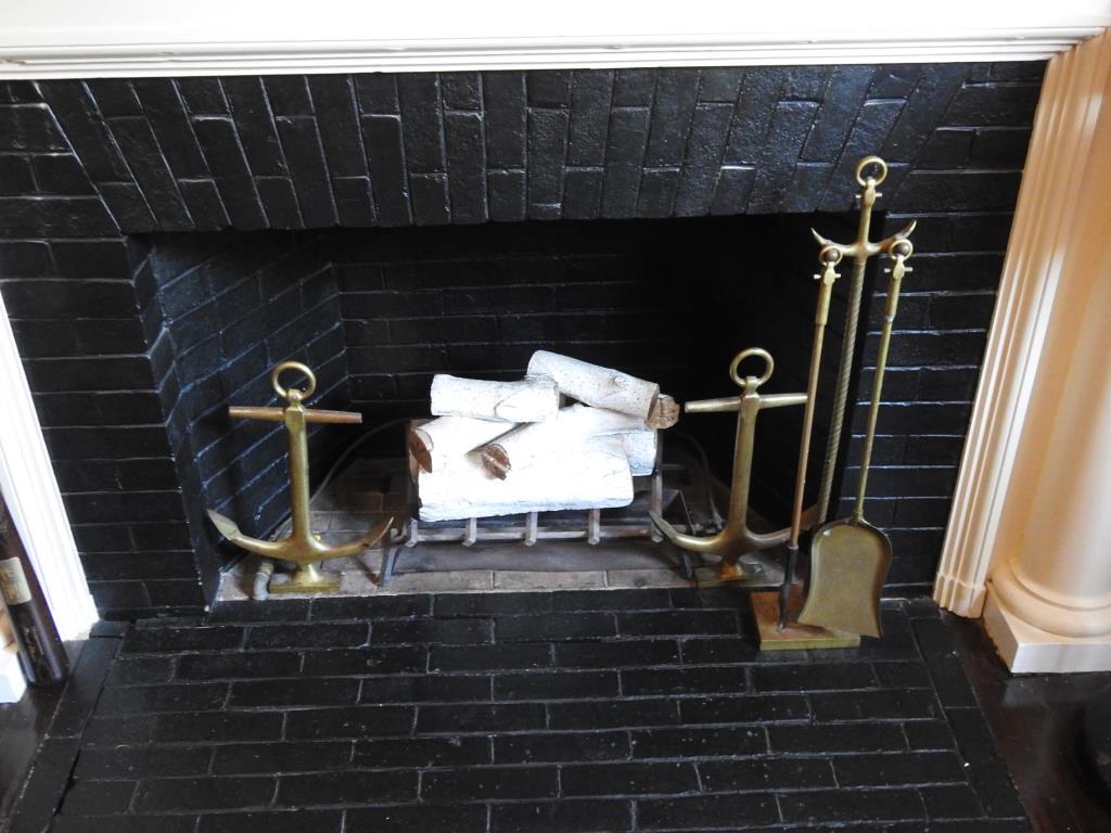 Nautical Themed Andiron Set (1 of 4)