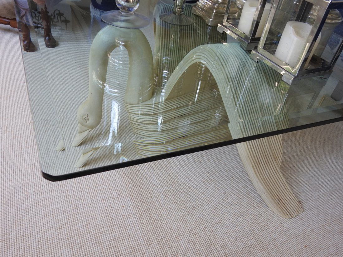 Mid Century Modern Swan Coffee Table (1 of 3)