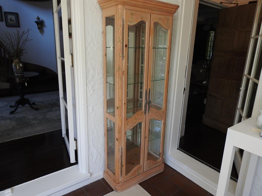 French Style Curio Cabinet (1 of 4)