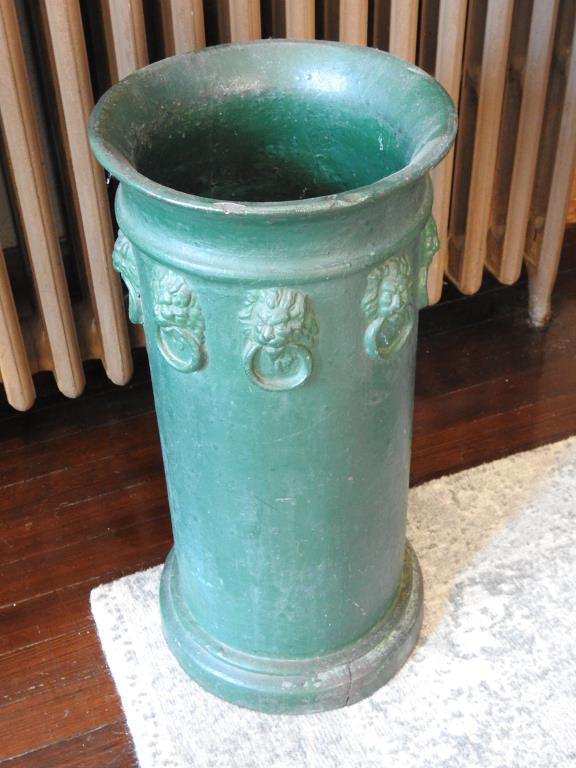 Antique Castiron Vintage Umbrella Stand (1 of 2)
