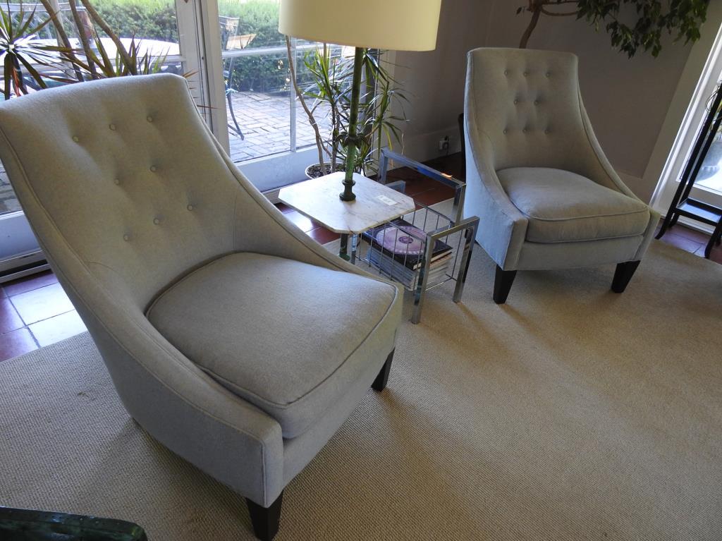 Pair Of Modern Design Lounge Chairs (1 of 6)