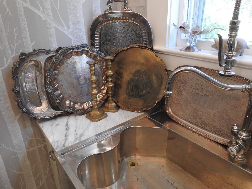 Silver Plated Brass Mixed Lot (1 of 4)