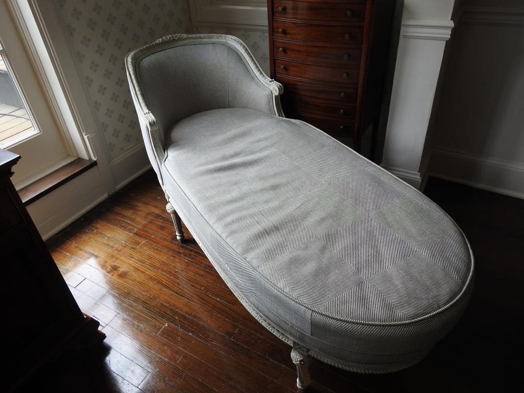 Louis XVI Style Chaise Lounge (1 of 4)