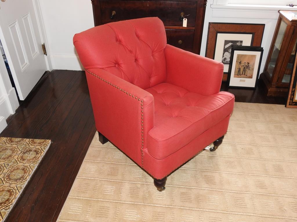 William IV Style Lounge Chair (1 of 3)
