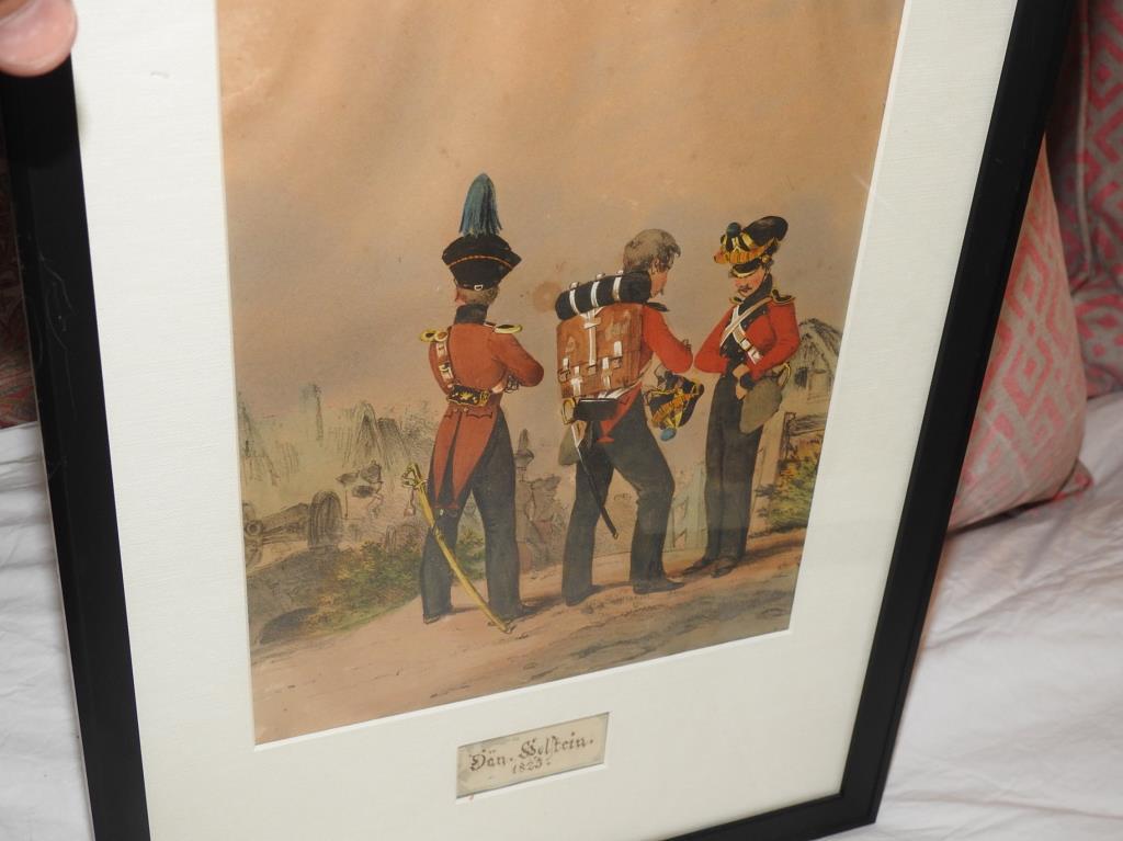 Six Piece Military Prints (1 of 8)