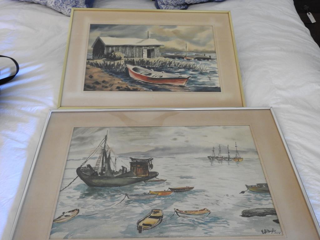 Pair Of Watercolor Artwork (1 of 4)