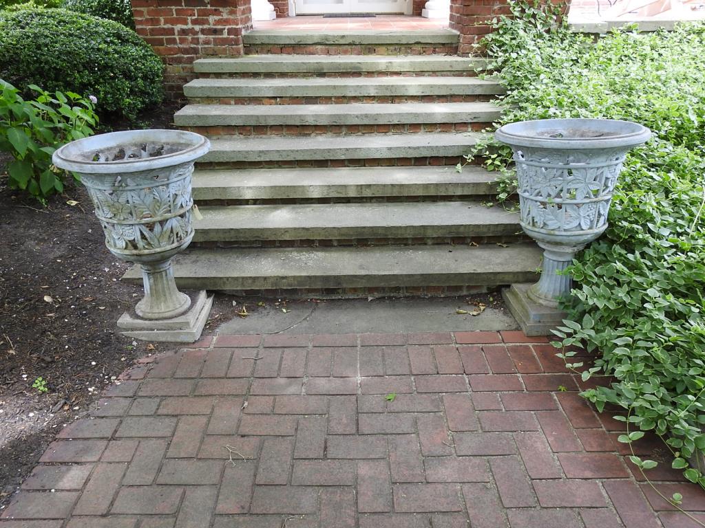 Pair Of Reticulated Planters (1 of 2)