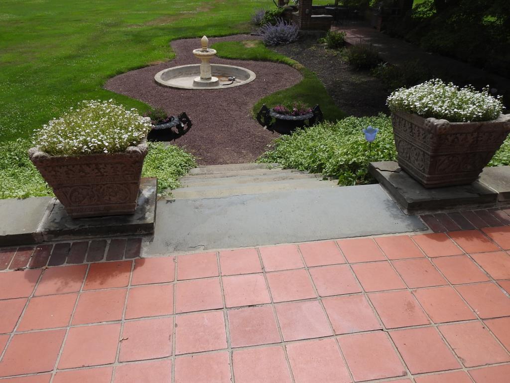 Pair Of Stone Gothic Planters (1 of 2)