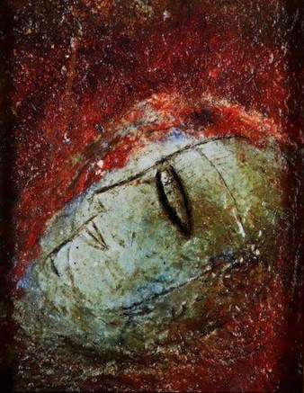 JAMALI PRINT: Signed Jamali Print, label reads edition 5/195