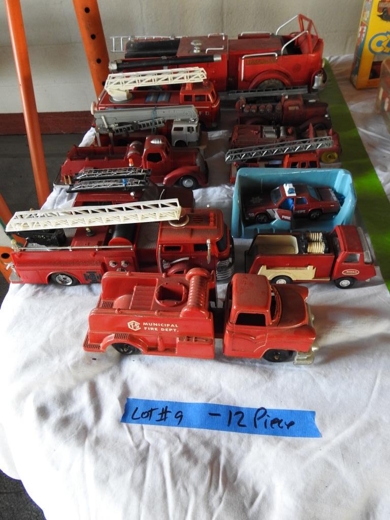 12 PC. FIRE TRUCK LOT (1 of 3)