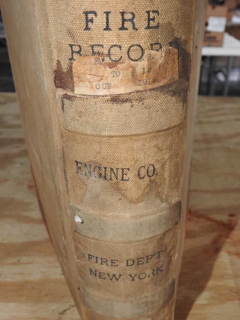 FIRE STATION LOG BOOK 1902 (1 of 7)