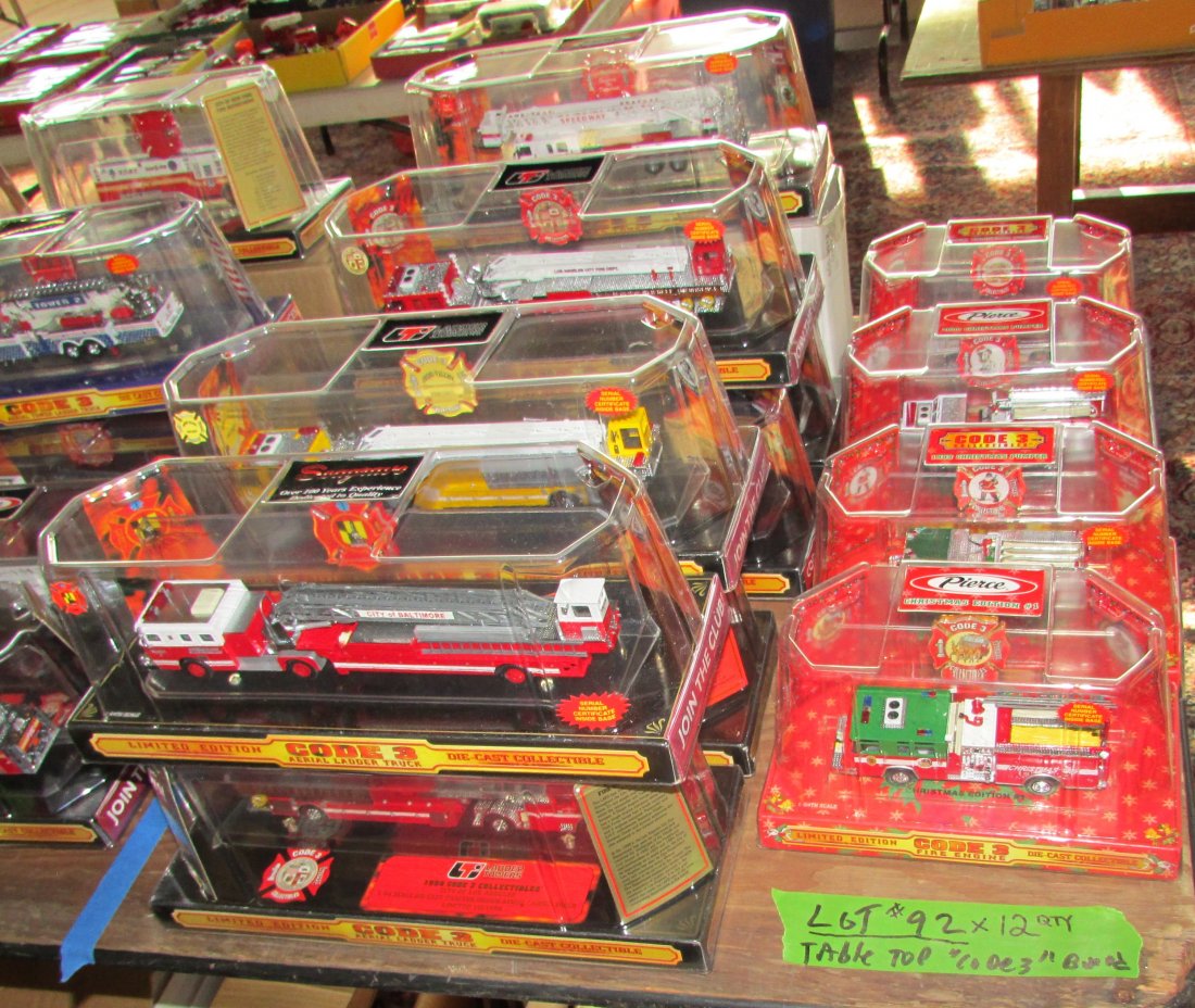 BOXED TOYS CODE 3- 12PC. (1 of 2)