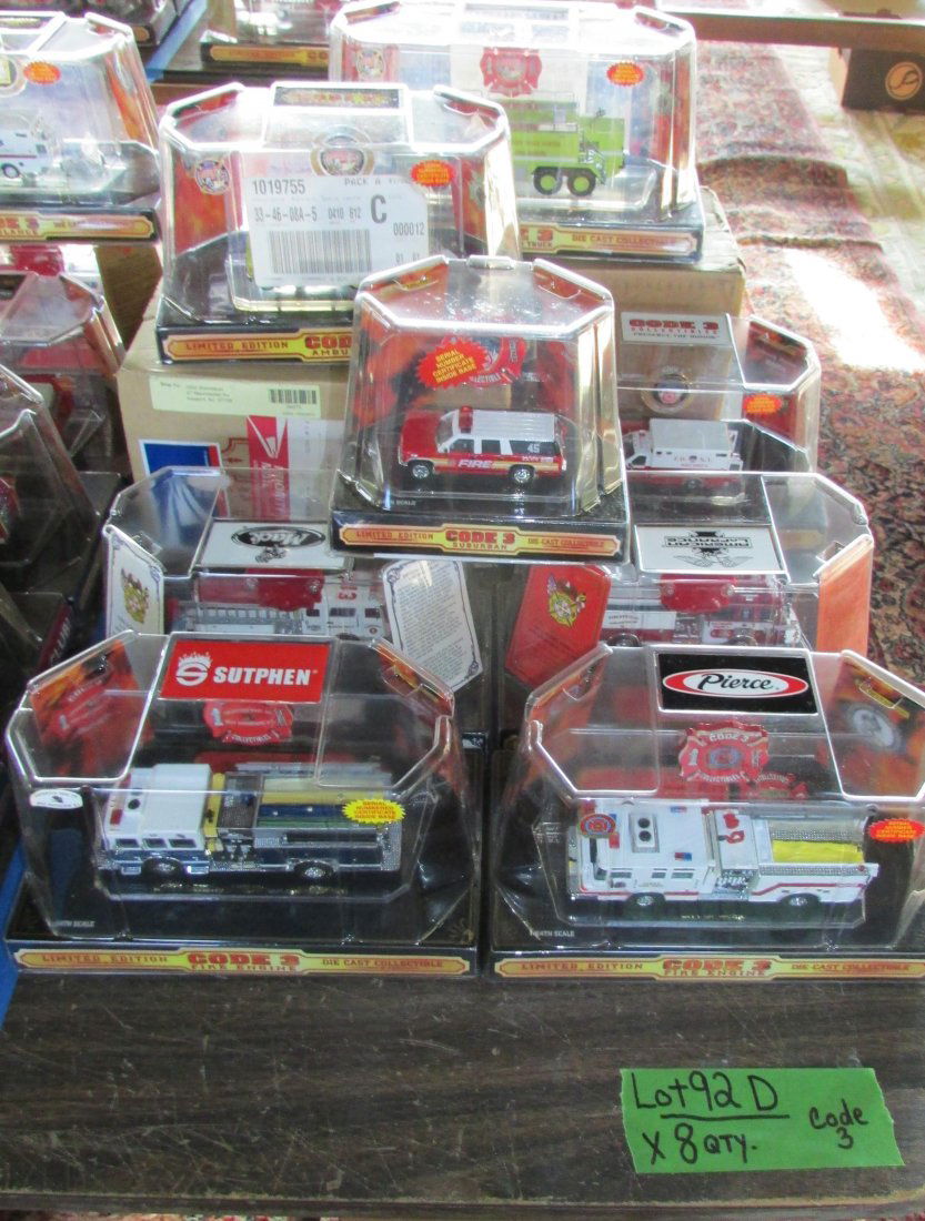 BOXED TOYS CODE 3- 8 PC. (1 of 1)