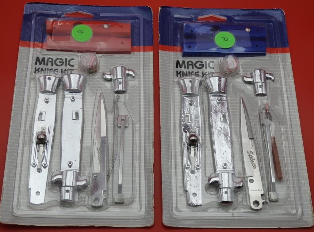 Stiletto Magic Knife Kit Duo Mar 03, 2023 Philadelphia Estate