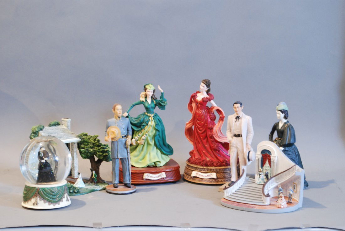 GONE WITH THE WIND COLLECTION: In good condition.