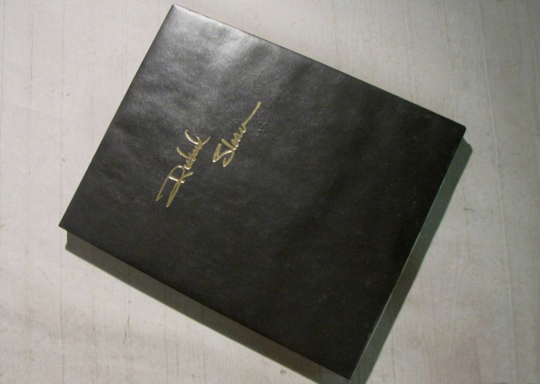 RICHARD SLOAN WILDLIFE PORTFOLIO: Natural wildlife artist portfolio, oversized collection of full-color wildlife prints; of a particularly limited edition; signed by the actual artisit and includes extensive documentation and certific