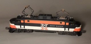 Lionel EP5 Locomotive: Lionel postwar O gauge #2350 New Haven EP5 electric locomotive.