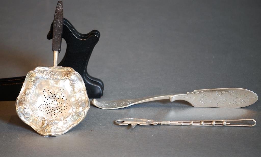 Lot of 3 Pieces S.S. Flatware (1 of 2)