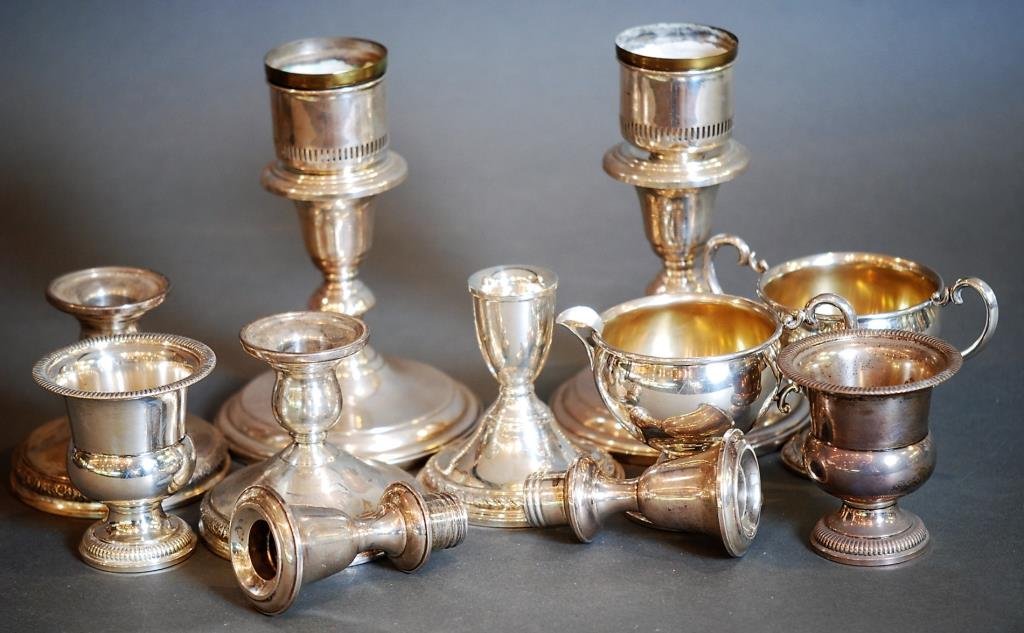 Lot of 11 Asst. Pcs. of Weighted S.S. (1 of 2)