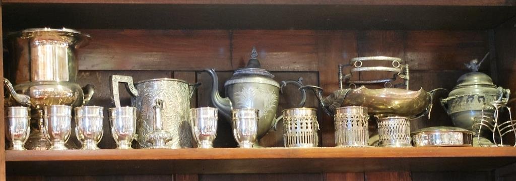 Lot of 18 Pcs Victorian & Other Silver Plate (1 of 1)