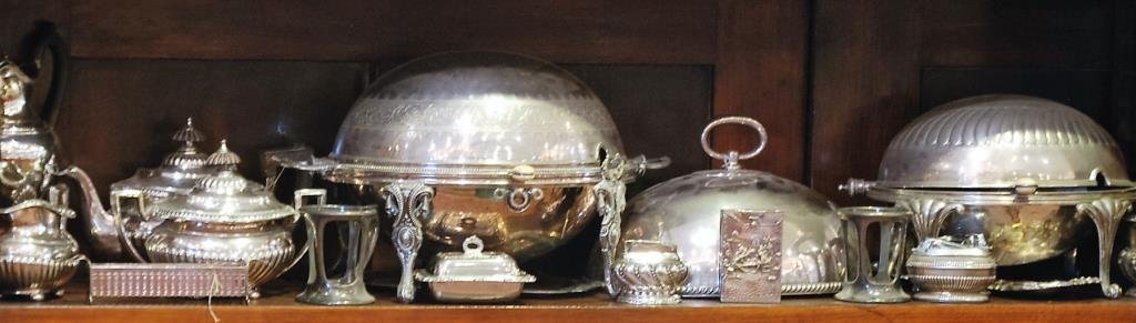 Lot of 18 Pcs Victorian & Other Silver Plate (1 of 1)
