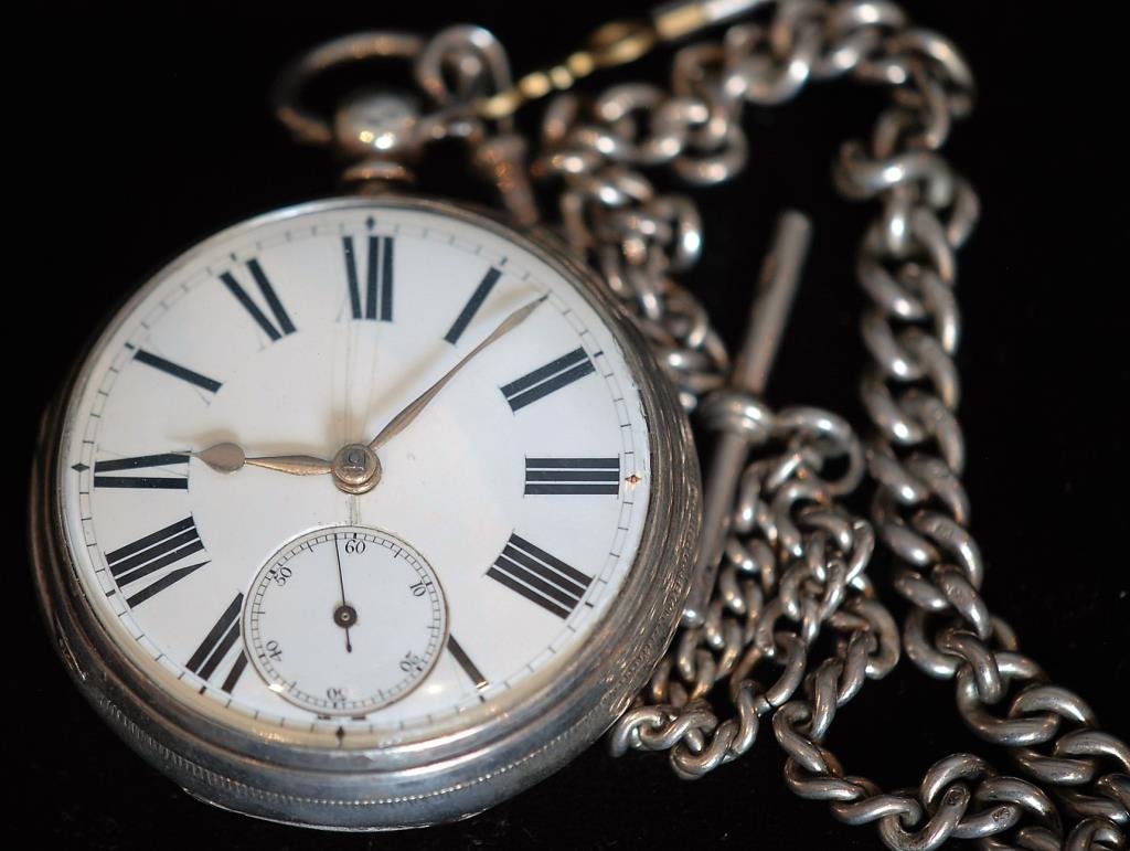19thC English S.S. Open Face Pocket Watch (1 of 6)