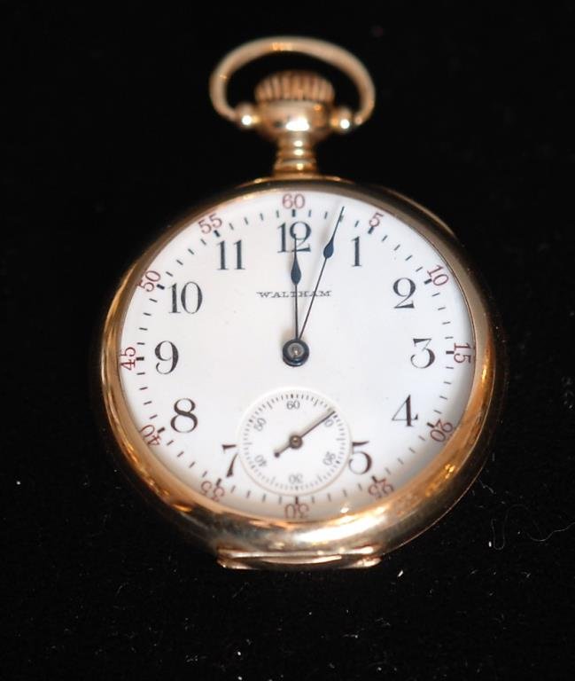 Antique 14K Open Face Ladies Pocket Watch (1 of 3)