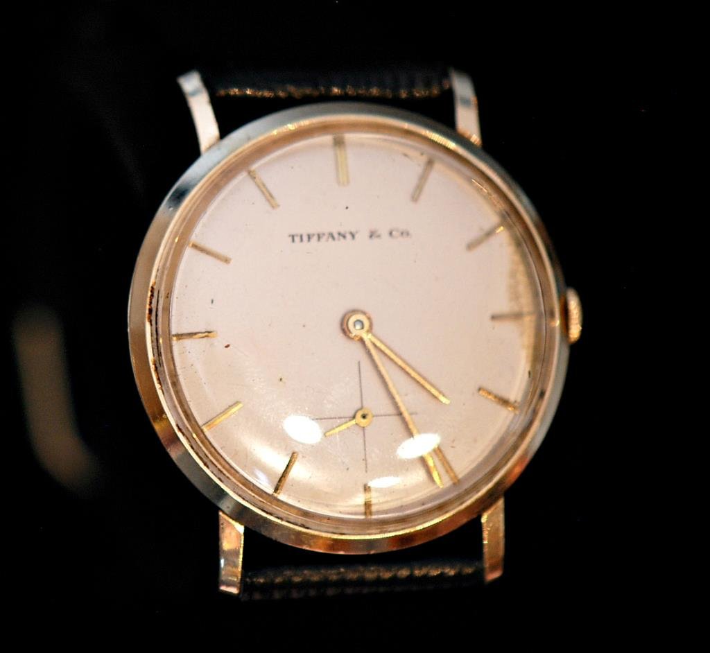 Vintage Tiffany 14K Gold Man's Wrist Watch (1 of 7)