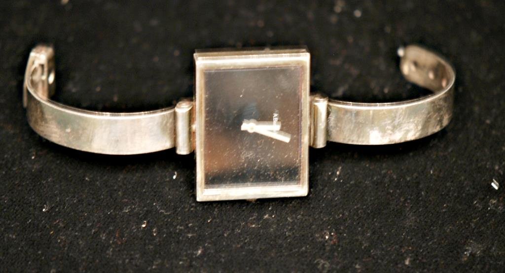 Vintage Alexis Barthelay S.S. Ladies Cuff Watch (1 of 4)