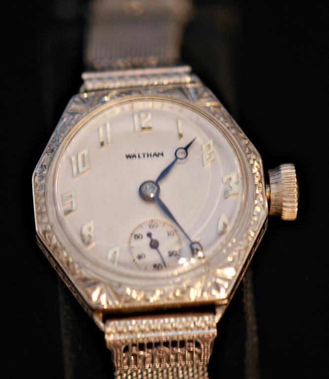 Vintage Waltham 14K White Gold Ladies Watch (1 of 3)