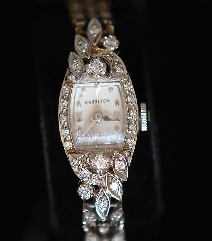 Vintage Hamilton 14k Gold Ladies Watch (1 of 8)