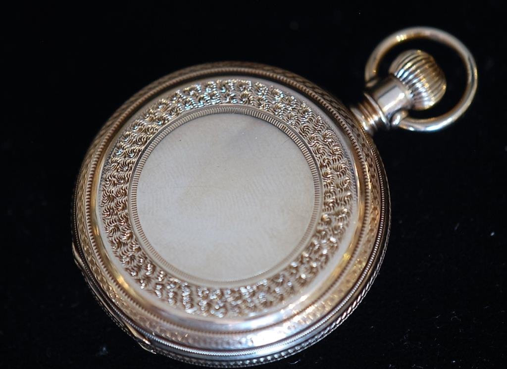 Antique Elgin 14k Ladies Closed Face Pocket Watch (1 of 5)