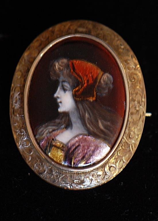 Antique 14K Ladies Pin (1 of 2)