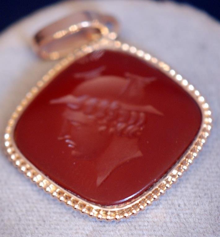 Antique 14K Pendant (1 of 2)