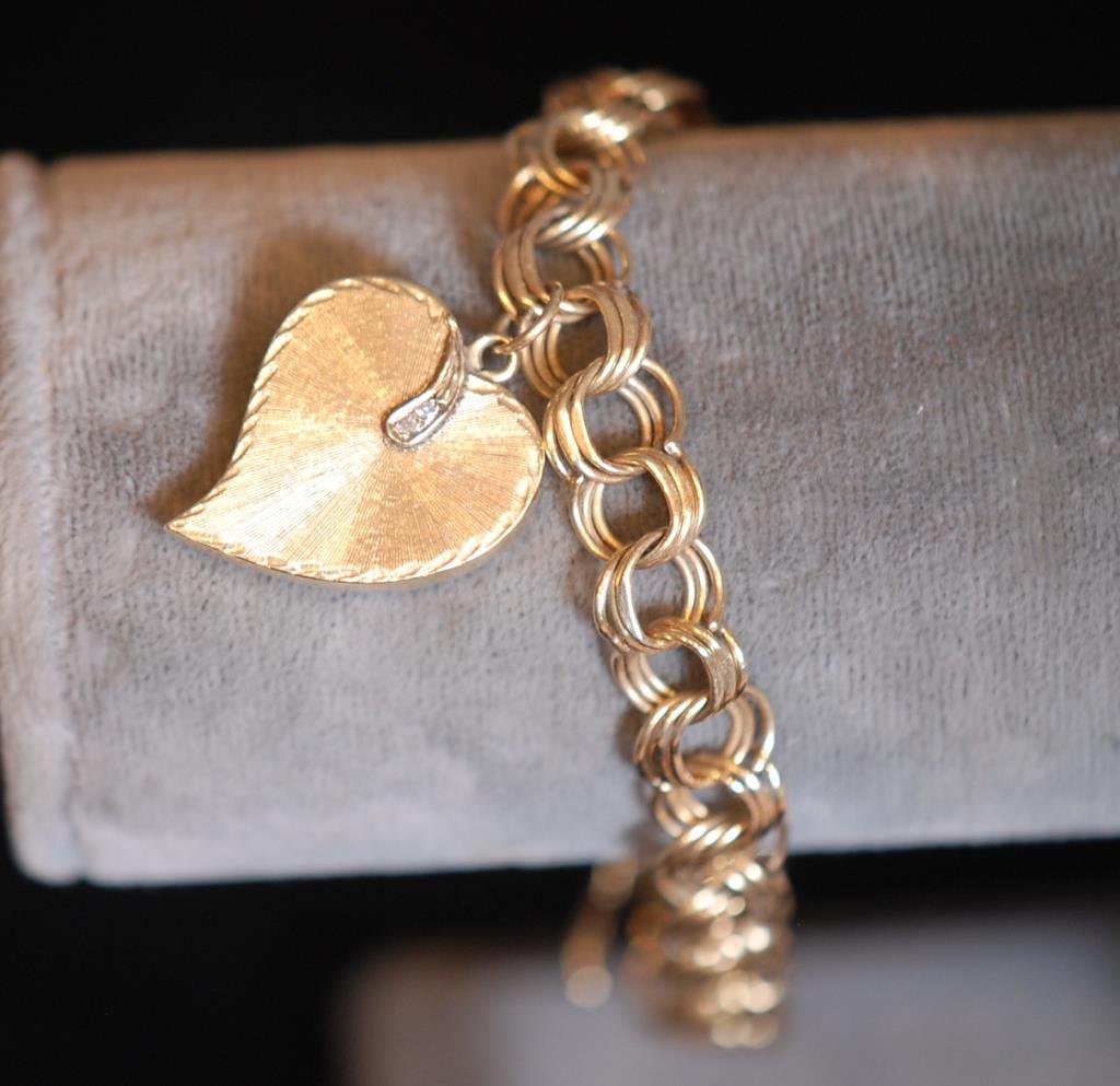 Vintage 14K Yellow Gold Ladies' Bracelet (1 of 3)