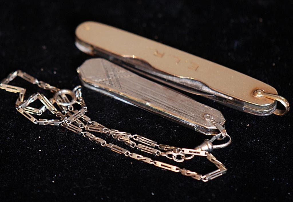 Antique 14K Pocket Knives (1 of 4)