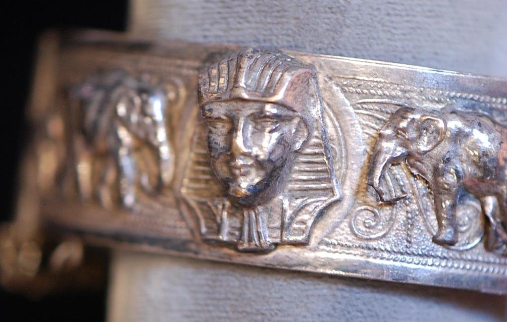Antique Egyptian Ladies' Bangle Bracelet (1 of 6)