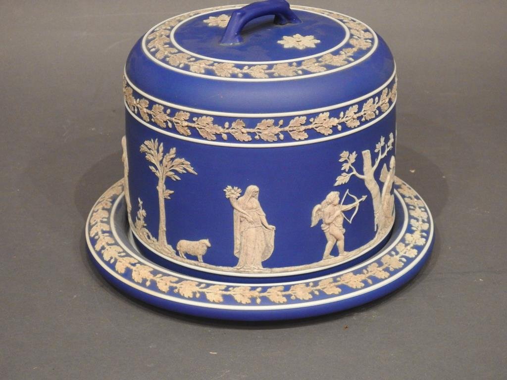 Antique Wedgwood Covered Cheese Dish (1 of 6)