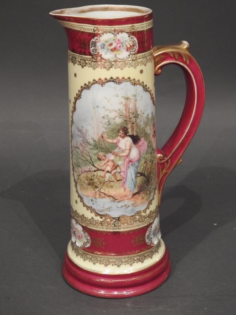 Antique Vienna Austria Tankard Pitcher (1 of 7)