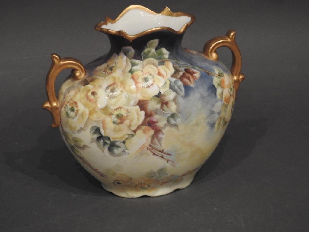 Circa 1913 Vienna Austrian Porcelain Vase (1 of 6)