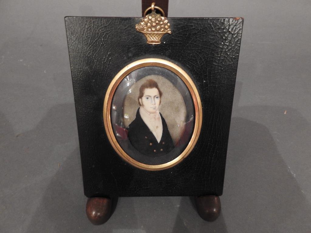 Framed Antique Portrait Painting (1 of 4)