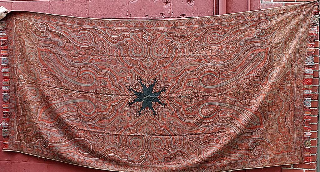 Antique Paisley Shawl table Runner (1 of 7)
