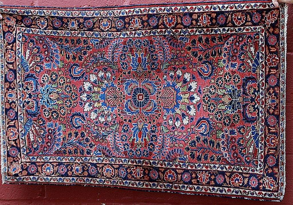 Antique Sarouk Oriental Rug Runner (1 of 4)