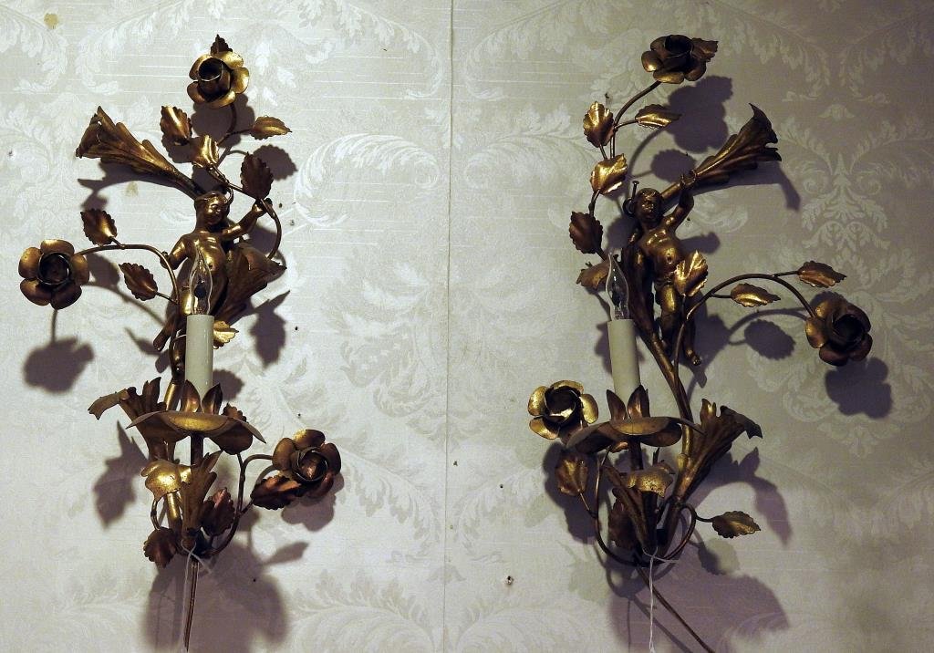 Pair of Vintage Wall Sconces (1 of 5)