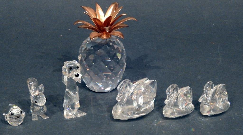 Lot of 7 Assorted Swarovski Crystal Figures (1 of 8)