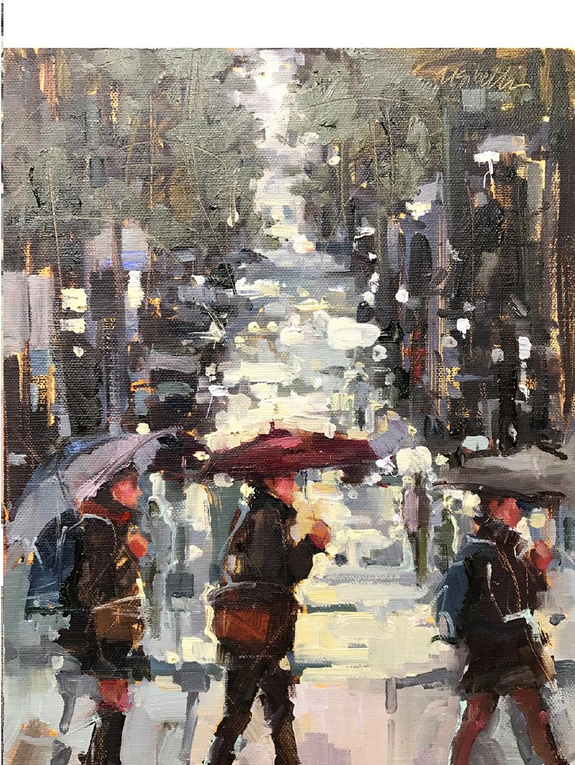 "Rainy Commute", Michele Usibelli (1 of 1)