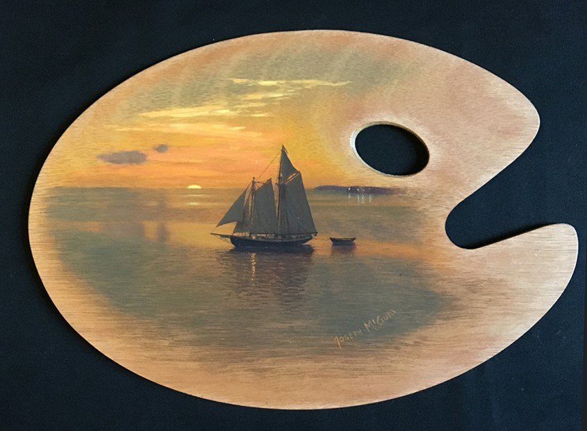 Painted "Art Palette" by Joseph McGurl (1 of 1)