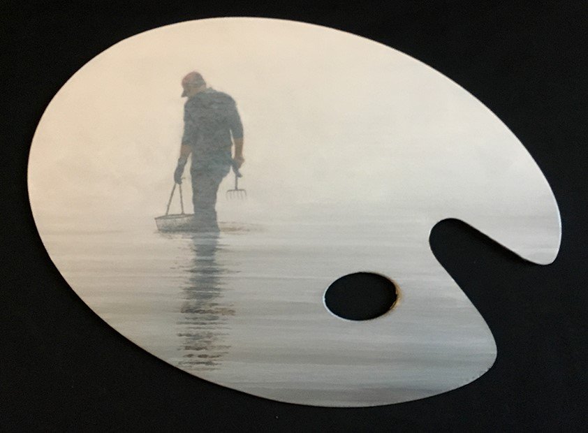 Painted "Art Palette" by Del-Bourree Bach (1 of 1)